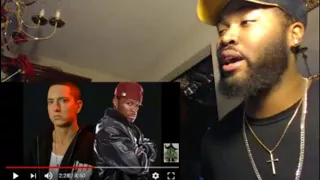 50 Cent Ft. Eminem & Busta Rhymes - Hail Mary [Classic Ja Rule Inc Diss HQ] - REACTION