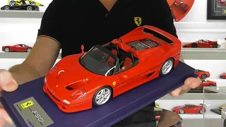 1/18 FERRARI F50 SPIDER & COUPE by LOOKSMART MODELS - FULL REVIEW