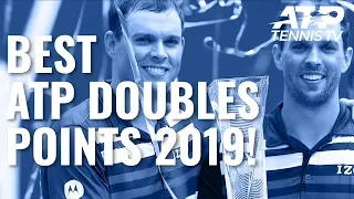 Best ATP Doubles Shots & Rallies In 2019!