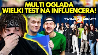 MULTI ogląda WIELKI TEST NA INFLUENCERA!