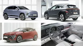 Новый кроссовер Hyundai Kona 2023/Electric/Hybrid/N line/