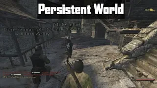 Стрим Persistent World - Mount and blade:Warband. Играю с подписчиками!