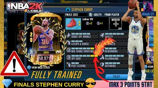 TOO OP? | NBA FINALS STEPHEN CURRY PINK DIAMOND | NBA 2K MOBILE GAMEPLAY H2H | 60,000 POWER!