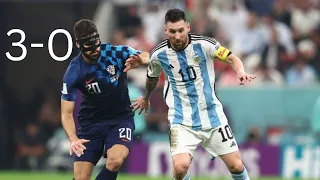 Argentina vs Croatia Hіghlіghts 2022 & All Goals 3-0 | Messi Scored