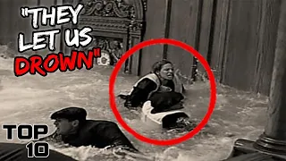 Top 10 Dark REAL Stories From People Who Survived The Titanic