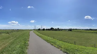 Fietstocht (40km) langs de IJssel, door Wapenveld, Heerde en Hattem - 2-8-2020