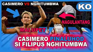 Casimero PINALUHOD Si Filipus Nghitumbwa | Panalo VIA Knockout Sa Okada Manila | Superbantam | FT