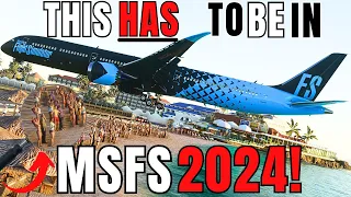 MSFS 2024 ULTIMATE Wishlist! | TOP 10 FEATURES I Want in Microsoft Flight Simulator 2024 | PC & Xbox