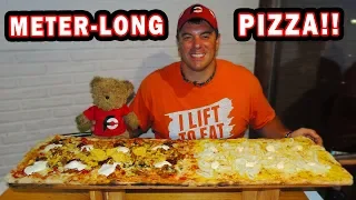 METER LONG PIZZA CHALLENGE IN MADRID, SPAIN!!
