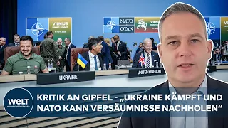 HARTE KRITIK AN NATO: "Eine Frechheit zu sagen, die Ukraine sollte mehr dankbar sein" I WELT Analyse