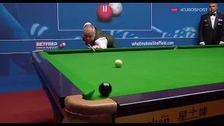 Watch John Higgins score a 147 maximum break at World Snooker Championship in full – every shot