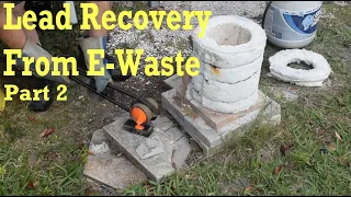 Lead Recovery From E-Waste part 2: Viewer Request Special #recycle #chemistry #ewaste