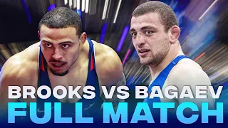 Arslan BAGAEV (AIN) vs. Aaron Marquel BROOKS (USA) | U23 World Championships 2023 | Semi Final | FS