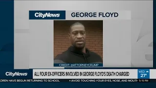 All 4 ex-officers involved in George Floyd’s death charged