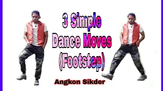 3 Simple  Dance Moves For Beginners -Footwork Tutorial -part 1- JessDancer