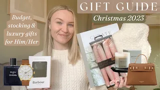 CHRISTMAS GIFT GUIDE 2023 | HER & HIM 🎁 budget, stocking filler & luxury