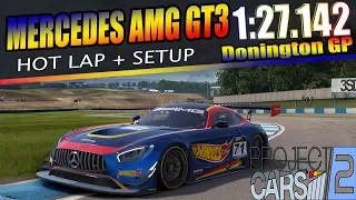 Project Cars 2 | Mercedes AMG GT3 Hotlap + Base Setup @ Donington GP 1:27.142