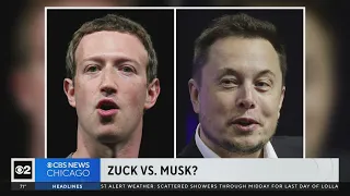 Elon Musk says cage fight with Mark Zuckerberg will be streamed on X