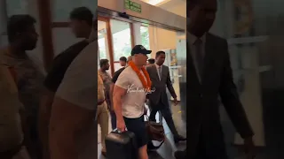 John Cena In India! Cena in Hyderabad For WWE Superstars Spectacle #wwe #johncena #wwelive