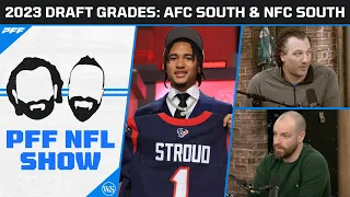 Draft Grades: 2023 NFL Draft - AFC South & NFC South | PFF NFL Show