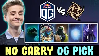 OG vs NIP — "NO CARRY" PICK guess who is mid