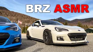 400WHP Subaru BRZ Backroads (ASMR) Fighting for traction
