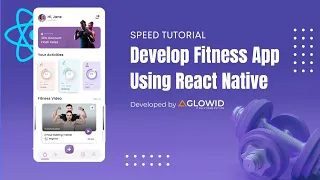 Fitness App using React Native for iOS & Android | Speed Coding Tutorial