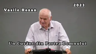 Vasile Hozan - Cuvant din Partea DOMNULUI. 2023