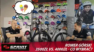 Rower Górski 3500zł vs. 4000zł - co wybrać? Giant Talon 29 2 GE i Giant Talon 29 1 GE.