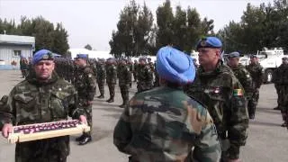 St Patricks Day in UNDOF Syria