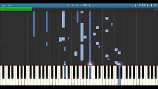 Synthesia: Volodos // Rachmaninoff - Cello Sonata Op. 19, Movement 3, Andante for Piano