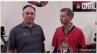 22 PUSHUPS CANADA - OTTAWA SENS GM PIERRE DORION