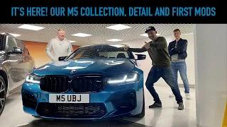 It's Here! Collecting And Detailing Our F90 M5 LCI - And First Mods! #BMW #M5 #F90 #Detail #Ceramic