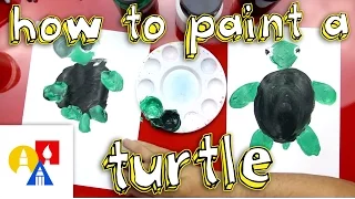 How To Paint A Sea Turtle