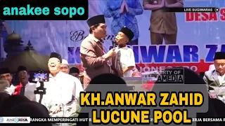 kh anwar zahid vs anak bocil lucune pooll