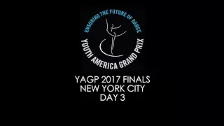 YAGP 2017 NYC FINALS - Video Blog - DAY 3