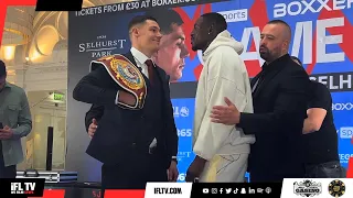 INTENSE! - CHRIS BILLAM-SMITH v RICHARD RIAKPORHE FULL PRESS CONFERENCE FACE OFF