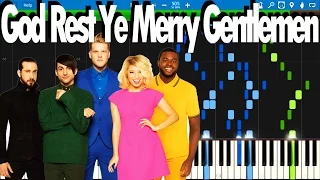 PTX - God Rest Ye Merry Gentlemen | Synthesia Piano Tutorial