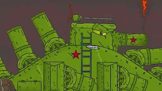 Battle of Mega Tanks - Cartoons about tanks