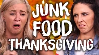 Gross Thanksgiving Junk Food (Cheat Day)