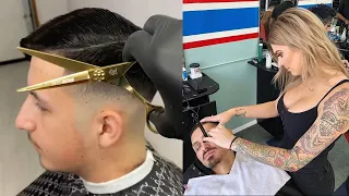 TENDÊNCIAS DE CORTE MASCULINO 2021 💈 THE BEST BARBERS IN THE WORLD ✂️