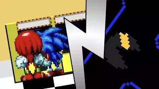 Sonic & Knuckles are Playing Pac Man (Sprite Animation)