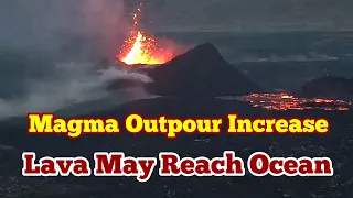 KayOne Volcano Update: Lava May Reach Ocean This Time: Svartsengi Magma Output Increasing