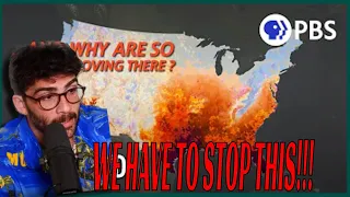 What is The RISKIEST Region In The US as The Climate Changes | Hasanabi Reacts