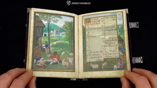 SIMON BENING'S FLEMISH CALENDAR - Browsing Facsimile Editions (4K / UHD)