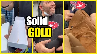 24kt DESIGNER discovery in $1800 Storage Unit ~ Storage Wars Extreme Unboxing Mystery Boxes