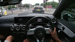 Mercedes CLA 220D POV DRIVE! AMG LINE + PREMIUM PLUS!