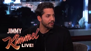 David Blaine Magic Tricks on Jimmy Kimmel Live PART 1