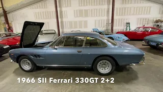 Ferrari 330GT 2+2 to do list