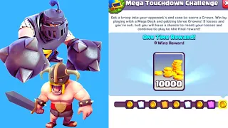 Best Deck For Mega Touchdown Challenge - Clash Royale | Mega Touchdown Challenge